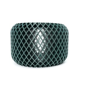 Ravik orchid pot close-up with diamond lattice texture for orchid roots and air circulation