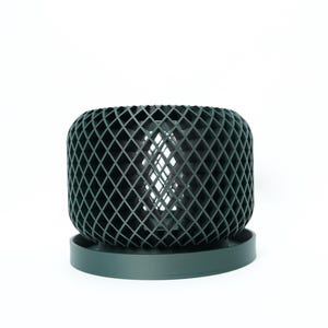 Ravik orchid planter pot with open lattice sides for orchid root airflow and drainage