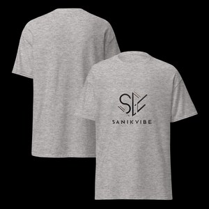 Minimalist Logo T-Shirt – Modern Unisex Tee | Streetwear Aesthetic Shirt | SanikVibe Merch