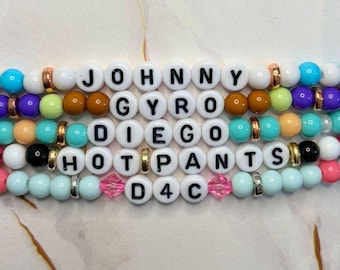 Pulseras inspiradas en JoJo - Steel Ball Run