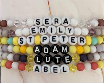 Pulseras inspiradas en Hazbin Hotel - Ángeles del Cielo