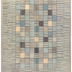 9x12 Ft Brown Moroccan Rug - Afghan Hand Knotted Veg Dye Wool Rug - Area Rug - Contemporary Rug - Wool Rug - Geometric Rug - Colorful Rug