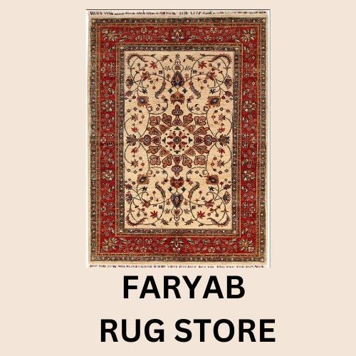 3x5 Red Fine Belgic Area Rug, Hand Knotted Rug, Bathroom Rug