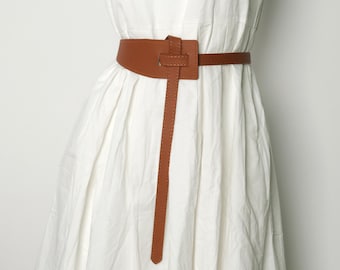 Cinturón anudado de moda, cinturón para abrigo, cinturón vintage, cinturón para traje, regalo para mujer, cinturón para mujer, regalo para el Día de la Madre