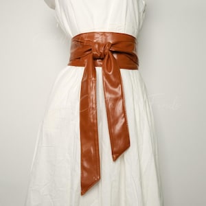 Vintage Belt, Vegan Leather Belt, Women&#39;s Wide Belt, Casual Belt, Suit Belt, Dress Belt, Women&#39;s Gift