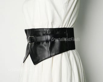 Cinturones anchos de cuero para mujer, cinturones hechos a mano, cinturones ajustables, cinturones con hebillas de metal, cinturones de vestir, cinturones de mujer
