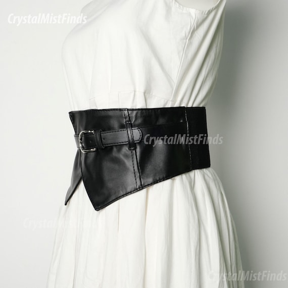 Wide Leather Belts for Women, Handmade Belts, Adjustable Belts, Belts with Metal Buckles, Dress Belts, Women's Belts