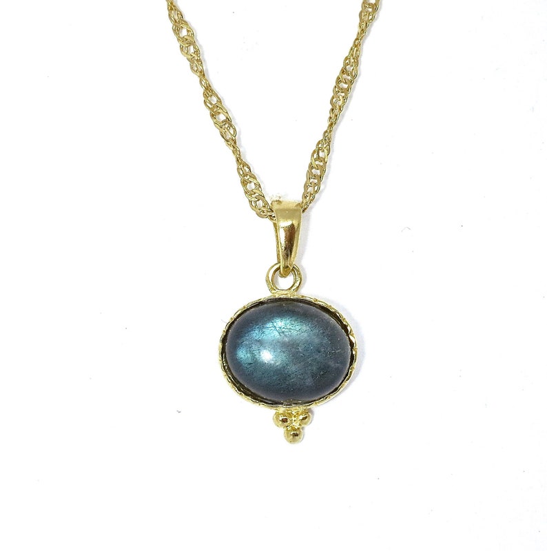 Gold Pendant Boho necklace Labradorite Labradorite Gold Necklace Labradorite Necklace Womens necklace Elegant Pendant Stone Necklace