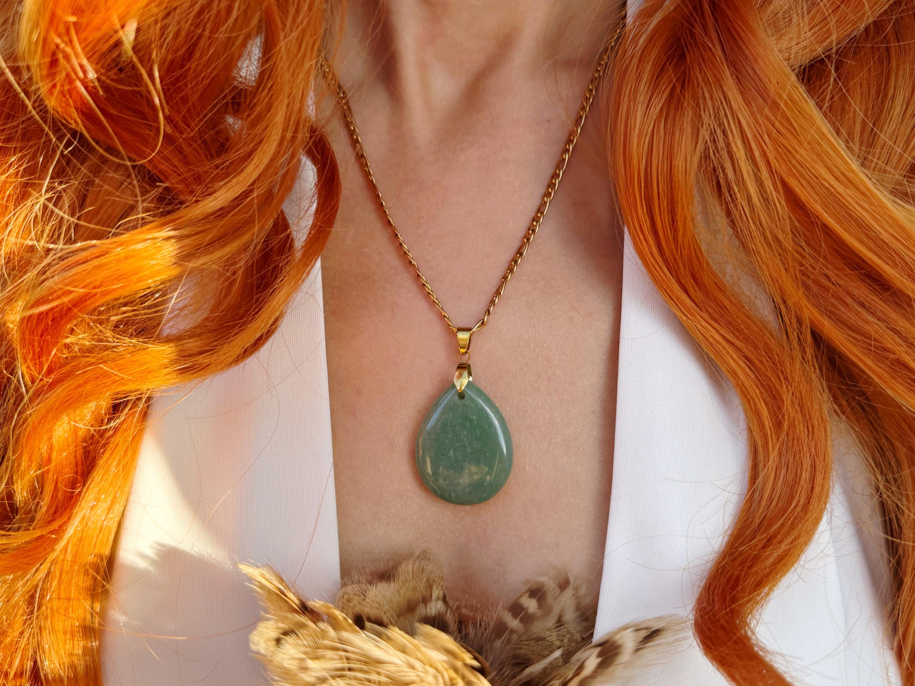 色々な使い道を！天然石 ペンダントトップAventurine TALISMANS Amazon.co.jp: 崩壊 スターレイル アベンチュリン コスプレ 小物
