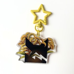 Warrior cats clan keychains - thunderclan, riverclan, windclan, shadowclan symbols Thunderclan