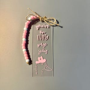Silly goose bookmark