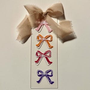 Bows bookmark