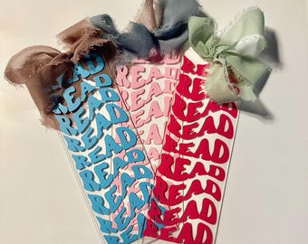 Handmade READ Bookmark