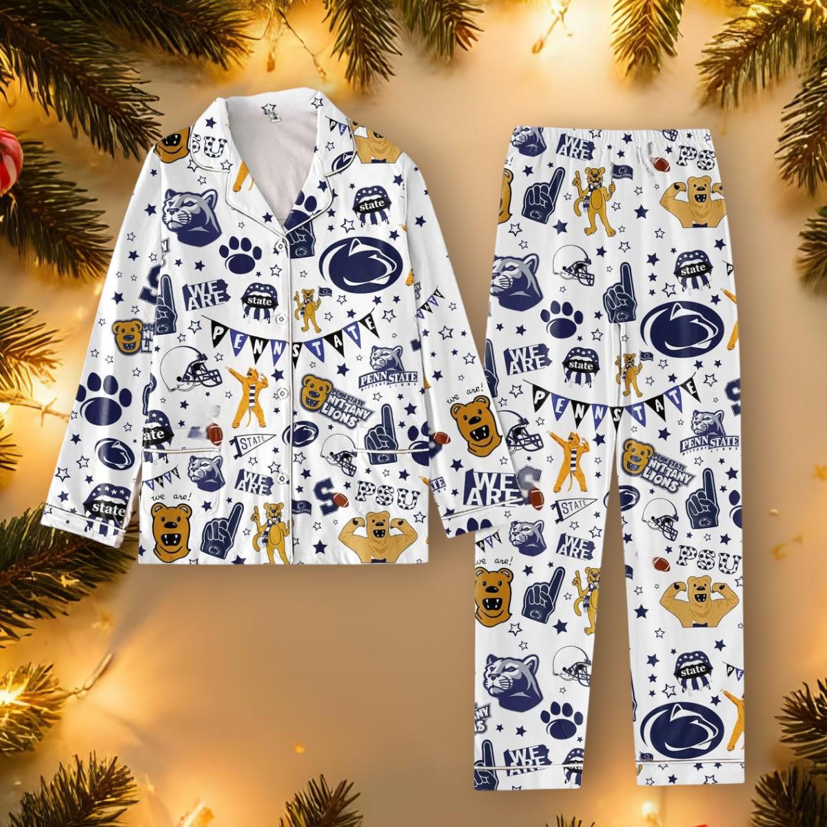 Discover Penn State Nittany Lions We Are Lions Pajamas Set, Pajamas for Adults & Kids,
