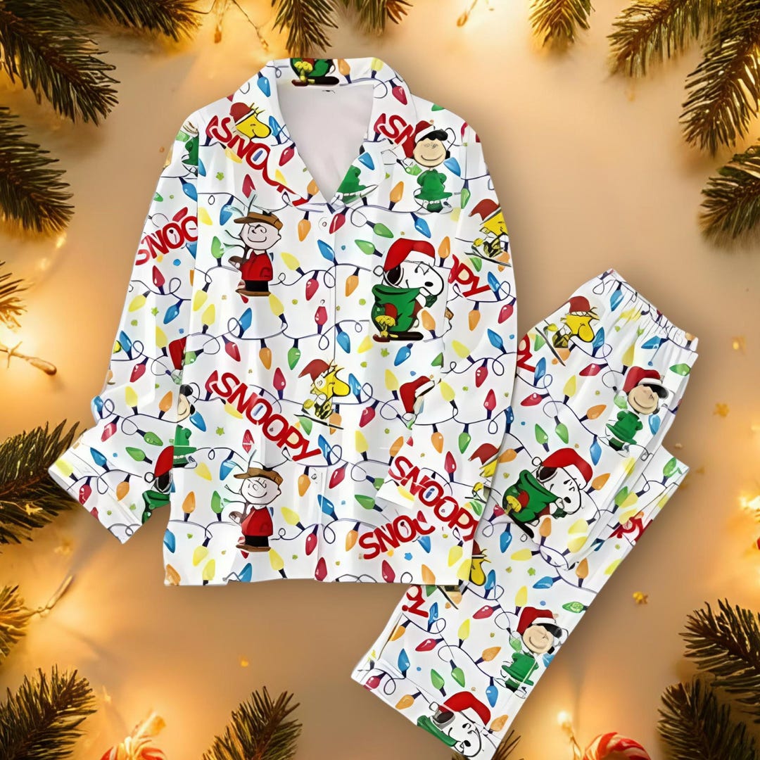 Snoopy Pajamas For Adults