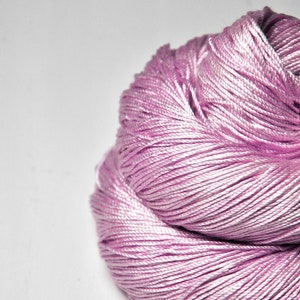 Baby unicorn - Cordonnette Silk - Hand Dyed Fingering Yarn - handgefärbte Seide  - Garn handgefärbt - DyeForYarn