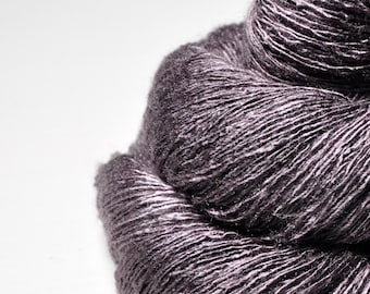 Everything has its price - Tussah Silk Lace Yarn - Hand Dyed Yarn - handgefärbte Seide - Garn handgefärbt - DyeForYarn