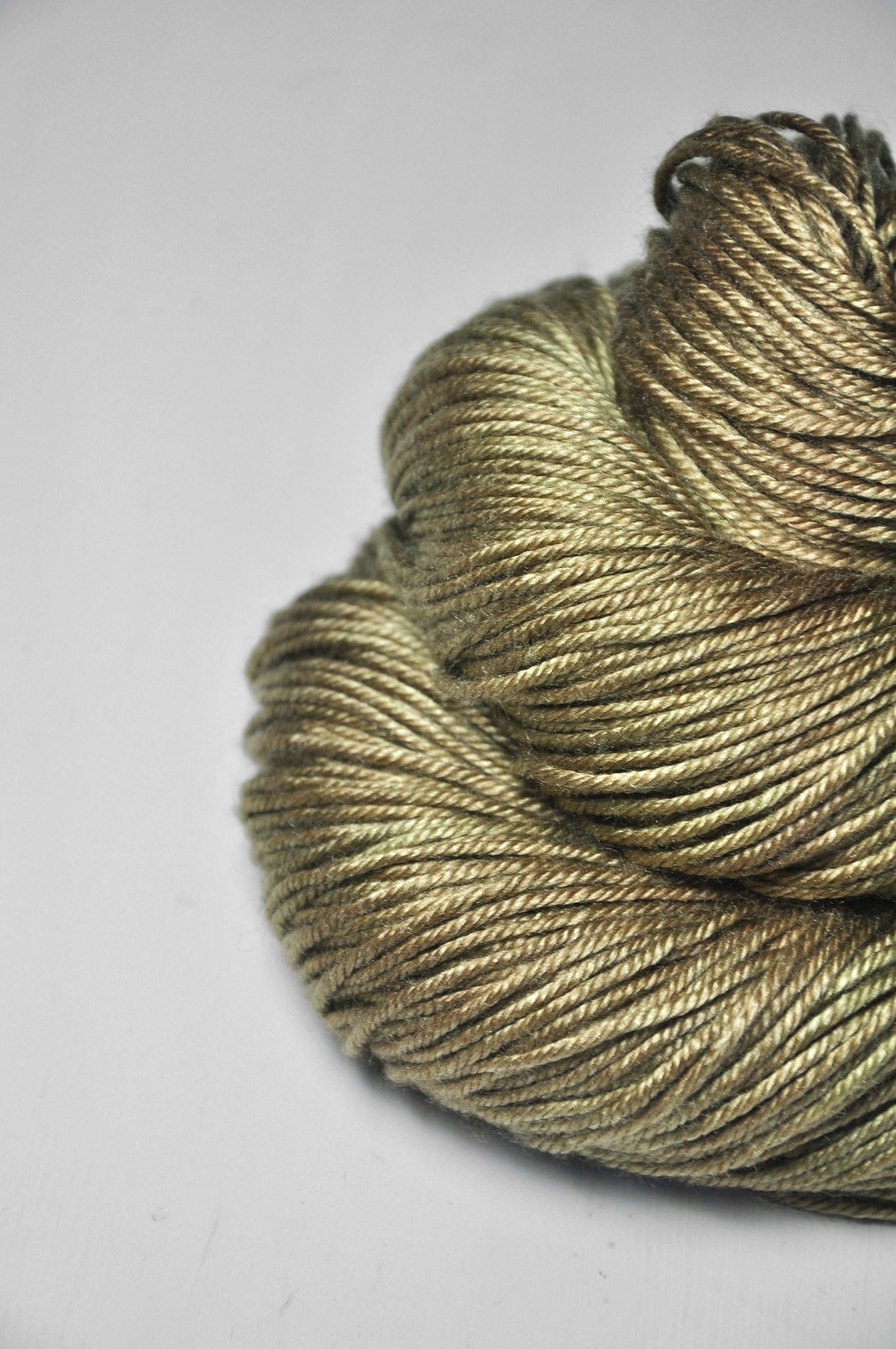 Fango Silk / Merino Yarn Superwash Dyed Yarn - Etsy