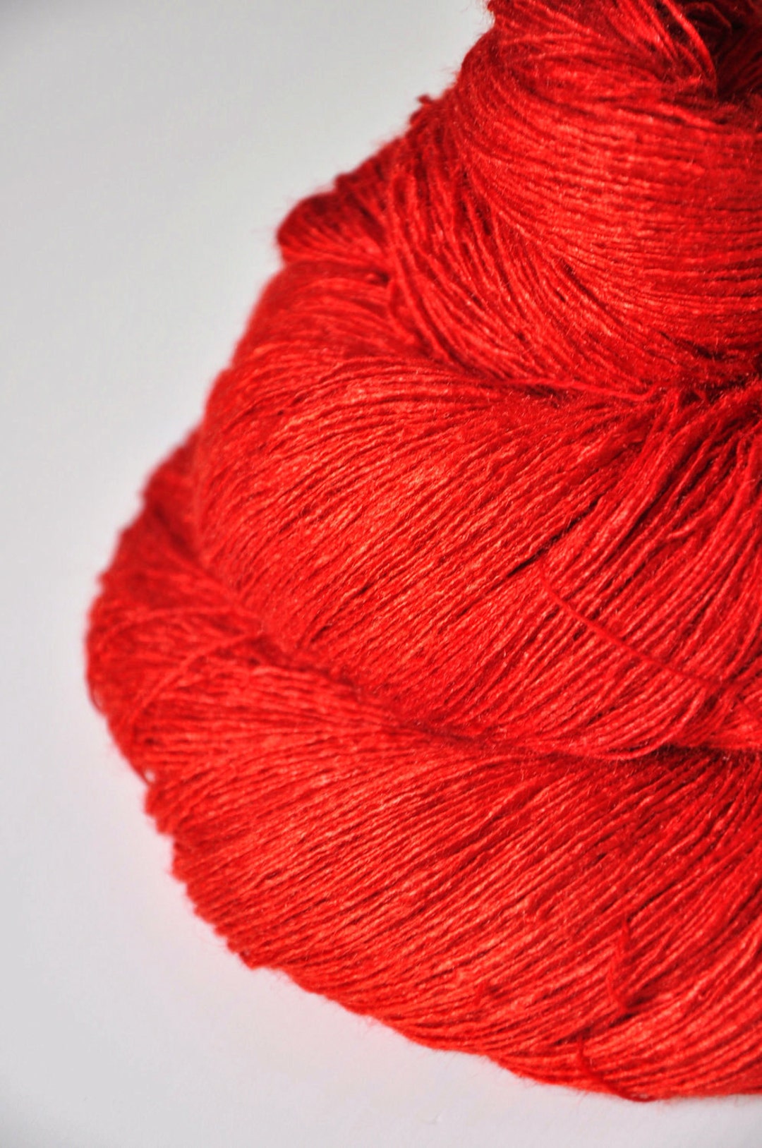 Tomato Red Dyed Mia Silk