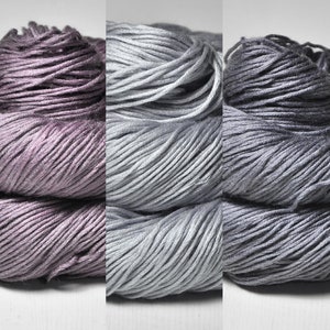 Enjoy the little things - Gradient Set of Silk / Cashmere Fingering Yarn - Hand Dyed Yarn - Garn handgefärbt - DyeForYarn