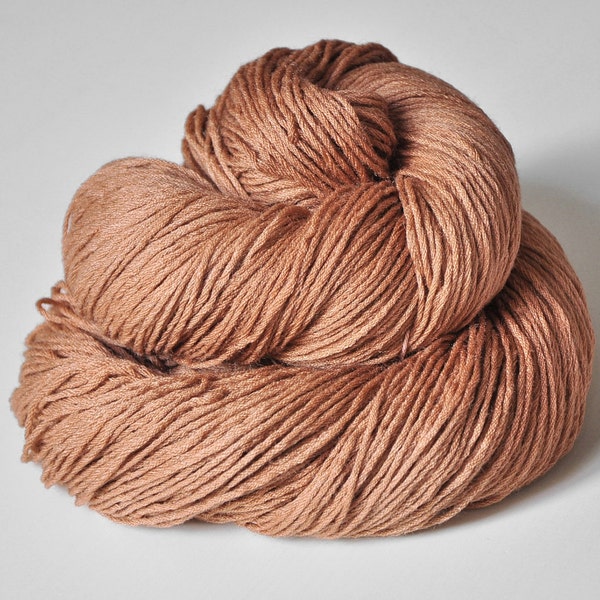 Melting milk chocolate truffles OOAK - Silk/Wool/Cashmere Yarn Sport weight - LIMITED EDITION