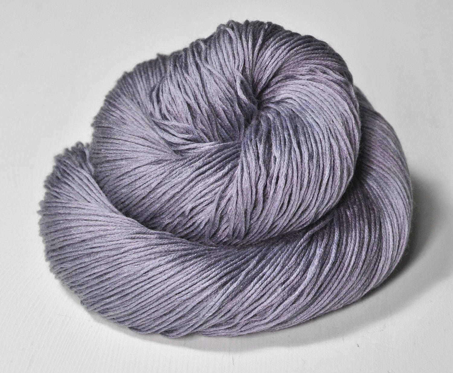 Withering Silk / Cashmere Lace Yarn LSOH Purple Hand - Etsy