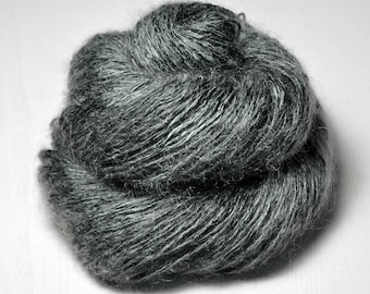 Bad mannerism - Silk / Super Kid Mohair / Polyamide Sport Yarn - Hand Dyed Yarn - handgefärbte Seide  - Garn handgefärbt - DyeForYarn