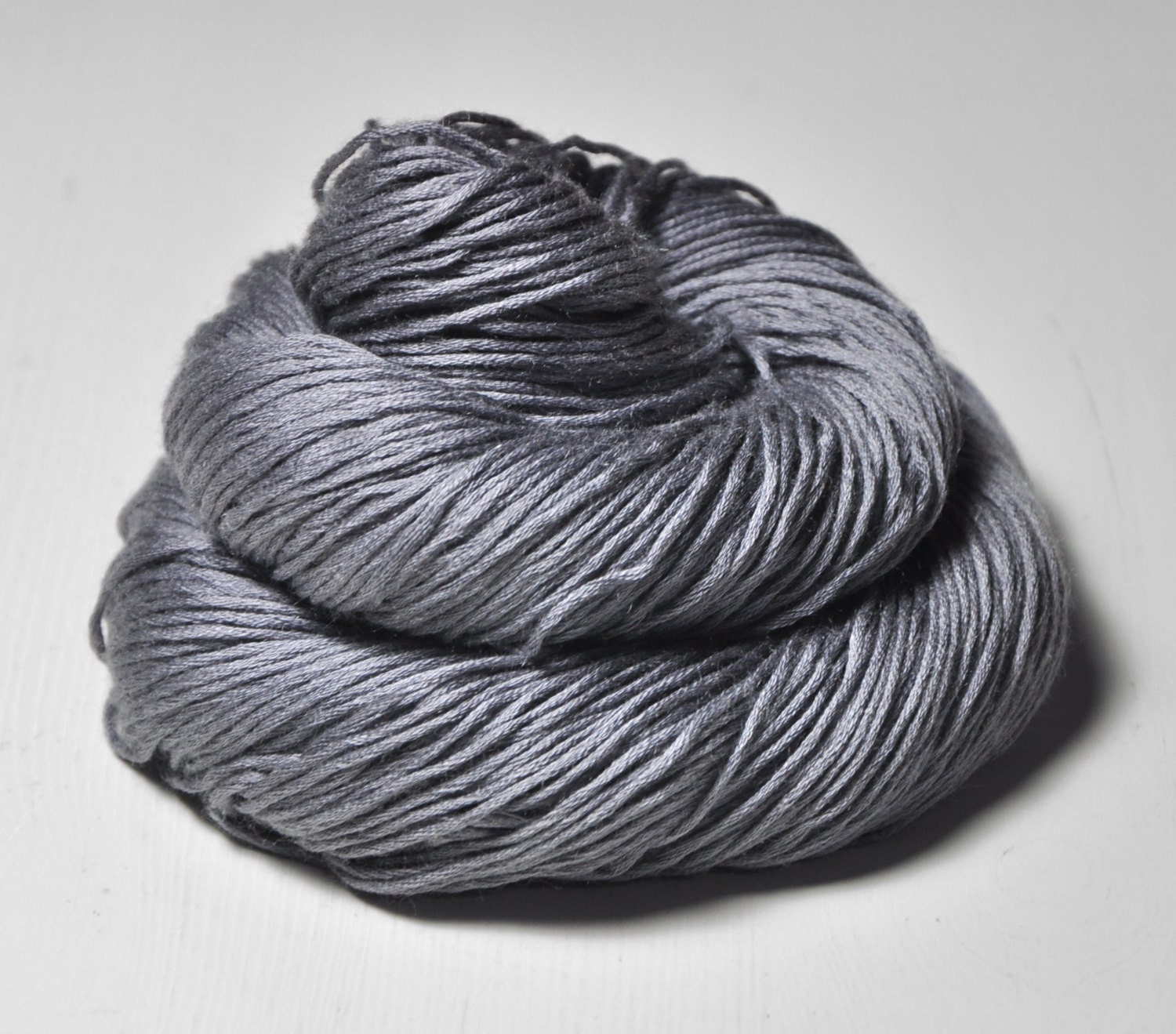 Buy Gray Which Must Not Silk / Cashmere Fingering Yarn Online India - Etsy