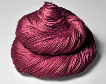 Sang empoisonné - Fil à doigter soie / cachemire - Fil teint à la main - Handgef-rbte Seide - Garn handgef-rbt - DyeForYarn