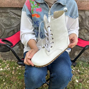 Handmade Leather Barefoot Boots: Wide Toe, Minimalist Ankle Boots