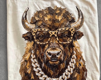 Comfort Colors® Western Glam Buffalo Shirt, Everyday Western Shirt, Rhinestone Cowgirl tee, Cowboy School Spirit Leopard Buffalo Shirt