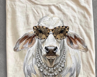 Comfort Colors® Western Glam Brahman Shirt, Everyday Shirt, Western tee, Rhinestone Cowgirl, Cowboy Graphics, Brahmas Shirt, County Fair