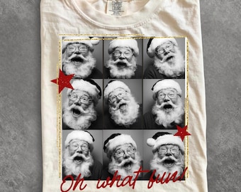 Comfort Colors® Santa Selfie Polaroid Fun shirt, Christmas Y2K Shirt, Christmas  shirt, Santa shirt, Polaroid shirt, best gift in Christmas