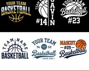 Basketball Team Png Bundle, Basketball Png, Basketball Team Template Png, Basketball Mom Png, Basketball Team Shirts Png, Logo Png
