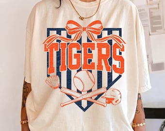 Custom School Mascot Shirt, Retro Stripe Coquette Sport Shirt, School Spirit Team Shirt, Baseball Mascot Shirt, Personalized Mascot Team