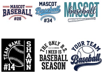 Baseball Svg Bundle, Baseball Mom, Baseball Quotes Svg, Baseball Team, Baseball Heart Svg, Baseball Font, Baseball Stitches, Baseball Player