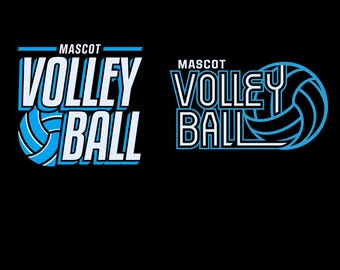 Volleyball Svg Bundle, Volleyball Team Name Svg, Volleyball Svg, Volleyball logo, Volleyball Mom Svg, Cut File, Digital Download