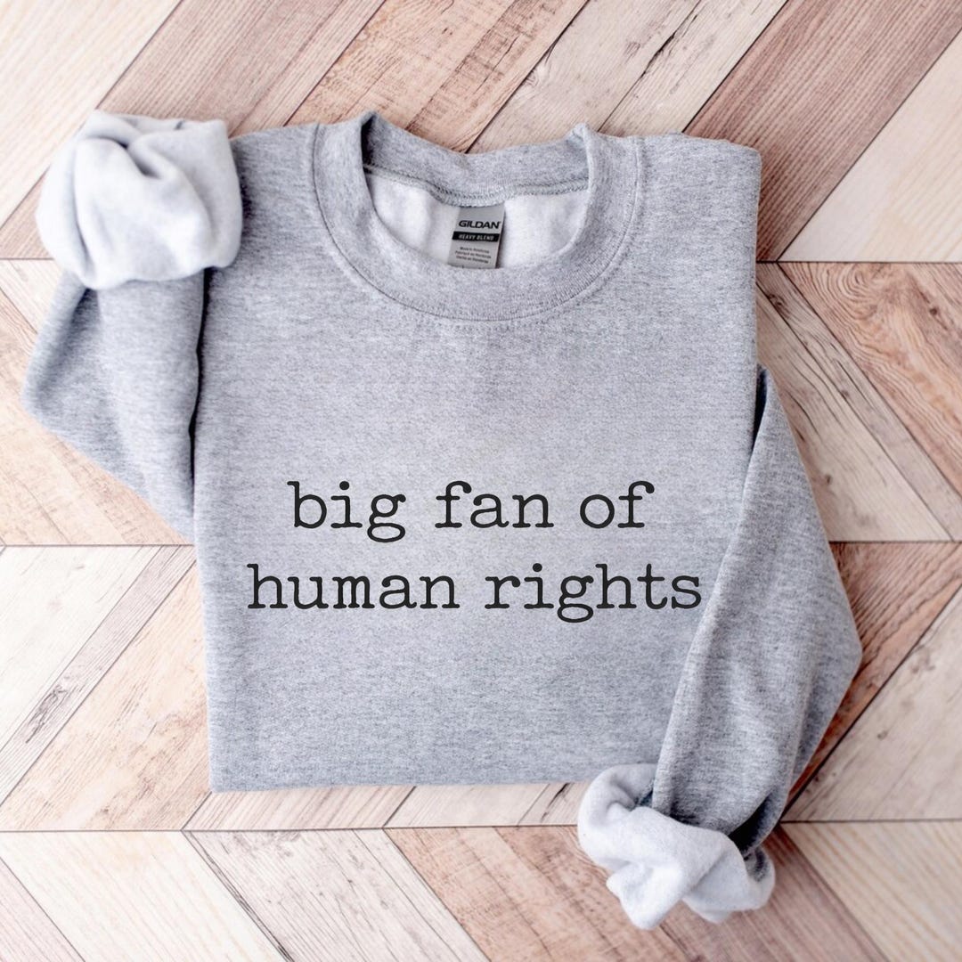 Big Fan of Human Rights Shirt, Equality Shirt, Social Justice Shirt ...