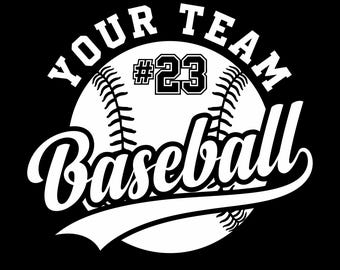 Baseball Png, Baseball Team Template Png, Baseball Mom Png, Png Files for Cricut, Baseball Team Shirt Png, Baseball Logo