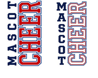 Custom Cheer Team Svg, School Spirit Svg,  Personalized Cheer Shirt, Cheerleading Shirt Svg, Cheer Team Name Png, Instant Digital Download