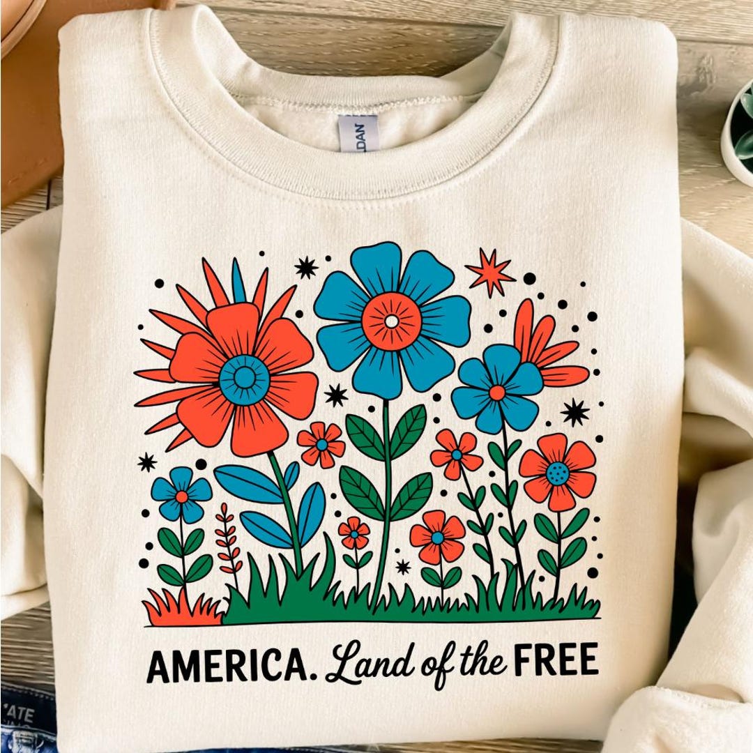 America Land of Free Svg, 4th of July Svg, Freedom Svg, Independence ...