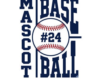 Baseball Png, Baseball Team Template Png, Baseball Mom Png, Png Files for Cricut, Baseball Team Shirt Png, Baseball Logo