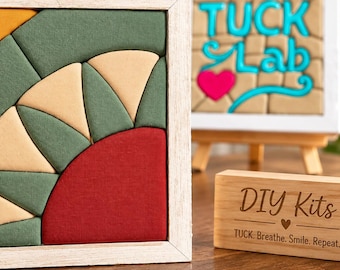 DIY Kinusaiga Kits | Painting with Fabric | Beginner-Friendly, No-Sew Art