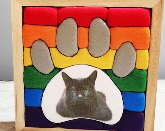 DIY Kinusaiga Kit | Painting with Fabric | Rainbow Bridge | Custom Pictures | Beginner-Friendly