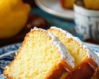 EASY RECIPE For Lemon Pound Cake Recipe: Step-by-Step Guide (Digital Download