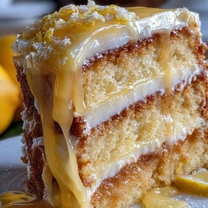 EASY RECIPE For Lemon Curd Layer Cake Recipe: Baking Guide (Digital Download)