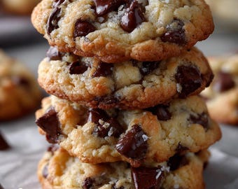 EINFACHES REZEPT Für einfache Chocolate Chip Cookie Rezepte: Classic Baking PDF (Instant Download)