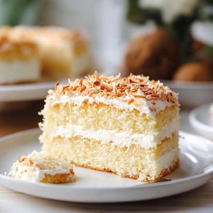 Coconut Cake Recipe: Cream Cheese Frosting (Digital Download)