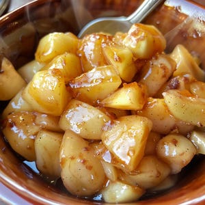 BEST RECIPE FOR Homemade Caramelized Cinnamon Apples Recipe Download.