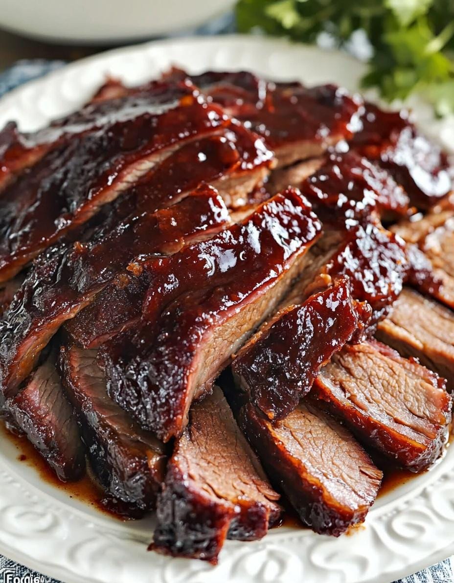 BBQ Beef Brisket Recipe: Homemade Oven-Baked (Digital Download)